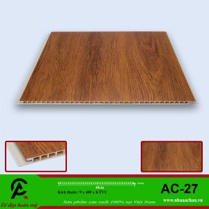 Tấm ốp PVC Nano AC - 27